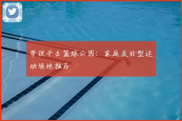 带孩子去篮球公园:家庭友好型运动场地推荐